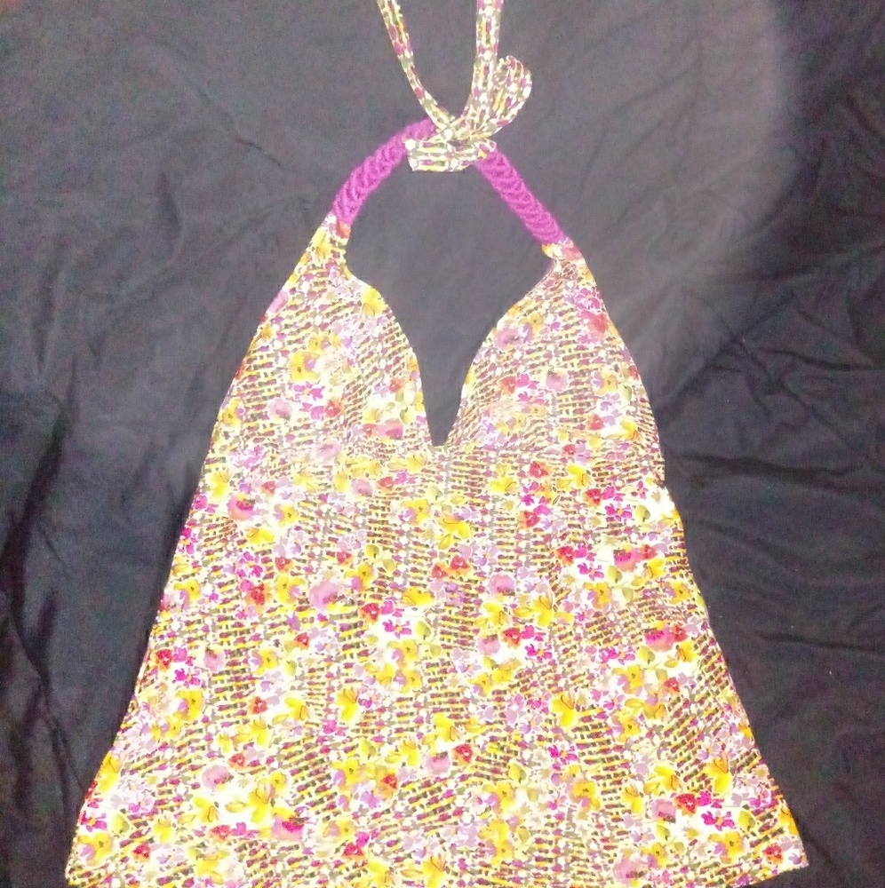 Bathing suit halter top